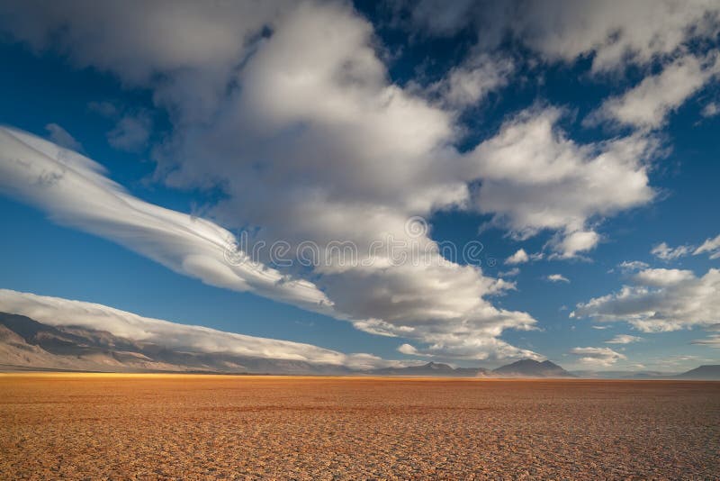 Alvord dry lakebed, Oregon, USA royalty free stock photo