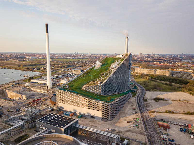Amager Bakke Power Plant, Copenhagen, Denmark Stock Photo - Image of