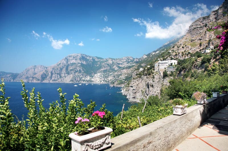 Amalfi coast royalty free stock photos