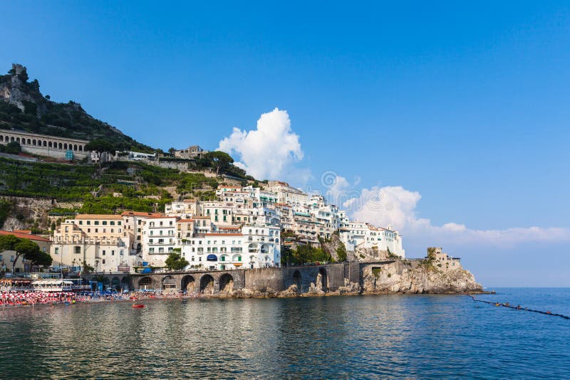 Amalfi de l'Italie du sud photo stock Amalfi de l'Italie du sud photo stock