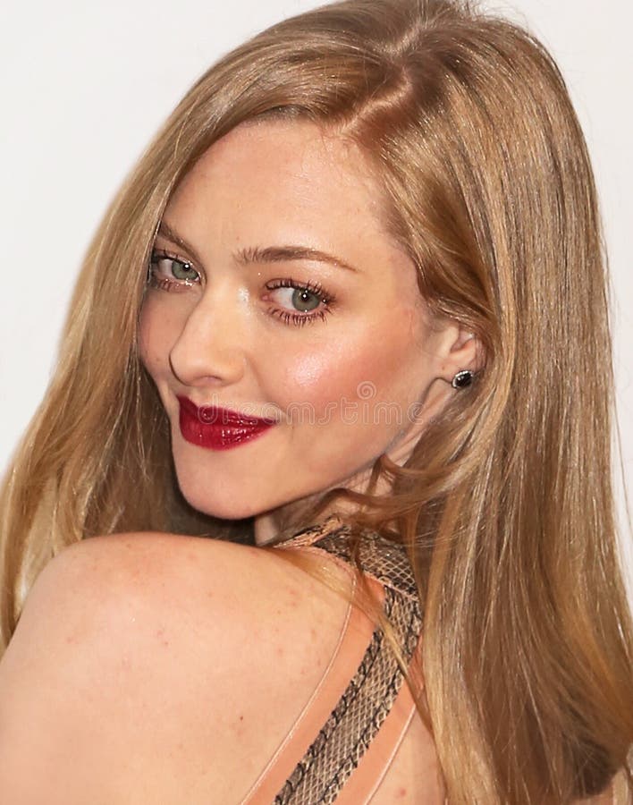 Actress Amanda Seyfried arrives at the National Board of Review gala at Cipriani's 42nd Street in New York City on January 8, 2013. The radiant award-winning star is captured here in an over-the-shoulder pose. Actress Amanda Seyfried arrives at the National Board of Review gala at Cipriani's 42nd Street in New York City on January 8, 2013. The radiant award-winning star is captured here in an over-the-shoulder pose.