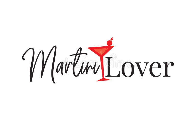 Amante di Martini, progettazione della maglietta, progettazione del manifesto, esprimente progettazione, iscrizione, illustrazion royalty illustrazione gratis Amante di Martini, progettazione della maglietta, progettazione del manifesto, esprimente progettazione, iscrizione, illustrazion royalty illustrazione gratis