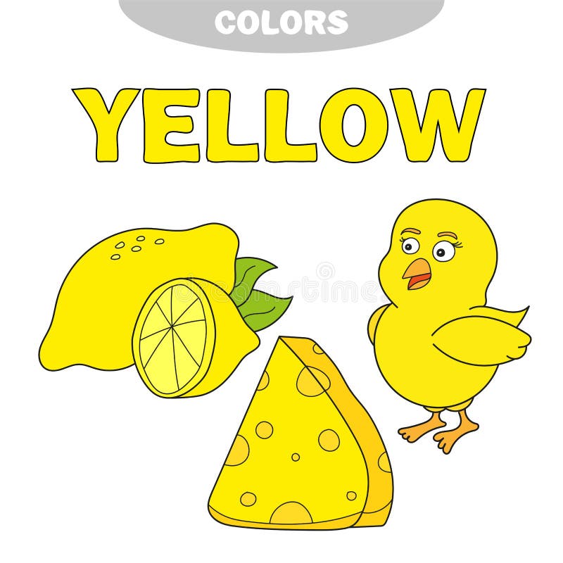 Sistema De Colores Básico Educativo Para Colorear Ilustración del Vector -  Ilustración de genérico, color: 106339442