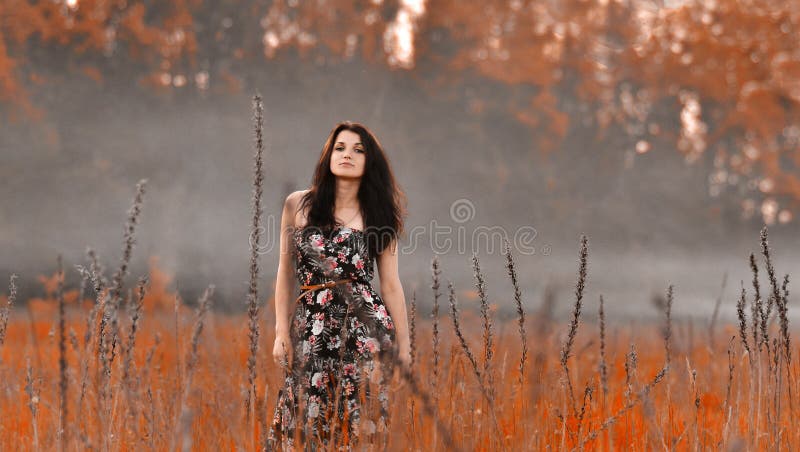 Very beautiful,attractive,slim,nice,cool,pretty girl in the red,yellow field with gray,heavy fog.Nature with amazing view.Nice girl with field with fog.Red sunset,Magic,fantasy view.Pretty girl in fog.Amazing nature with smoke,fog.Autumn landscape.Beautiful girl stand in the center of red field with straws,crops,ears.Beautiful,posing,standing,seductive,stunning,sexual brunette girl in long modern stylish dress with flowers in the middle of red,yellow field with flowers and fog in autumn. Very beautiful,attractive,slim,nice,cool,pretty girl in the red,yellow field with gray,heavy fog.Nature with amazing view.Nice girl with field with fog.Red sunset,Magic,fantasy view.Pretty girl in fog.Amazing nature with smoke,fog.Autumn landscape.Beautiful girl stand in the center of red field with straws,crops,ears.Beautiful,posing,standing,seductive,stunning,sexual brunette girl in long modern stylish dress with flowers in the middle of red,yellow field with flowers and fog in autumn