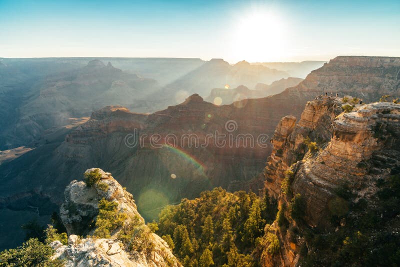 Aerial view of grand canyon national park, arizona