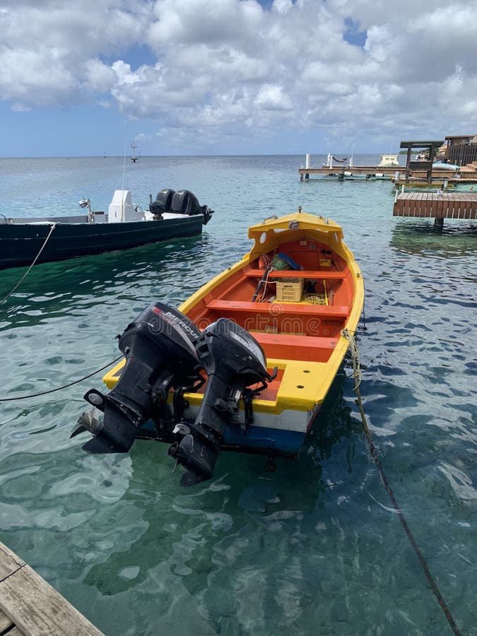 Waterfront View and Sunset in Aruba Editorial Photography Image of