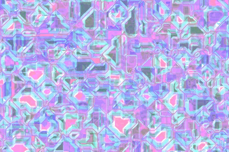 Artistic amazing electronic multi colored toxic template digitally made texture or background illustration vector illustration