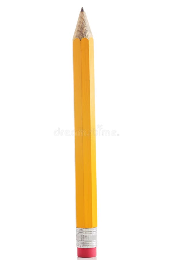 Amazing isolated pencil on pure white background