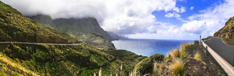 Amazing Landscapes and Nature of Volcanic Gran Canary Islands of Stock - Image of nature, nieves: 138958483