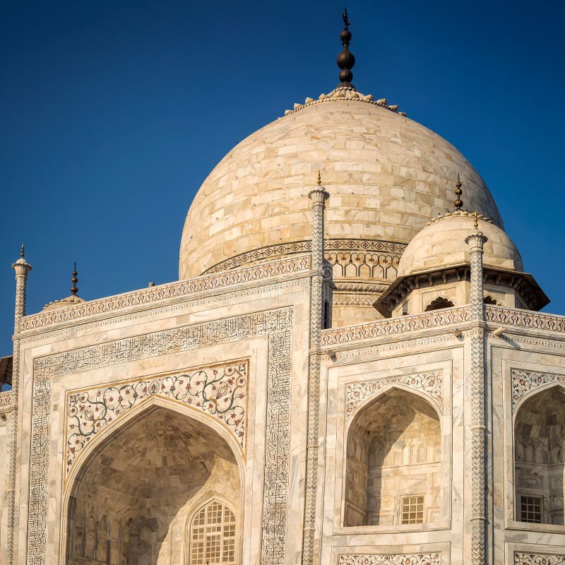 Amazing Taj Mahal stock image. Image of heritage, mughal 96739721