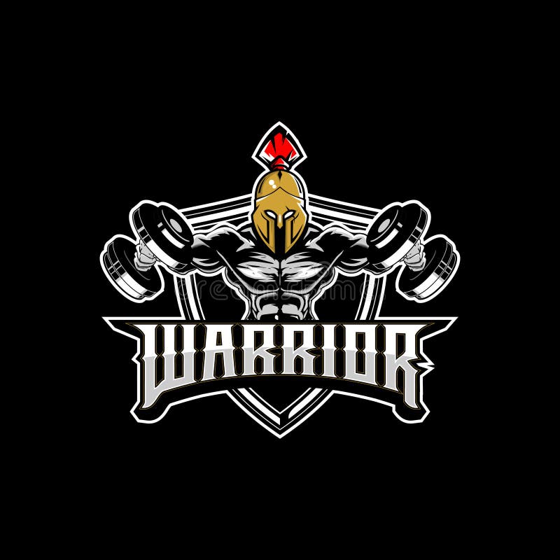 Warrior logotype stock vector. Illustration of company - 86257918