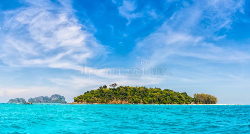 Amazing view of Bamboo island. Location: near Phi Phi island, Kr