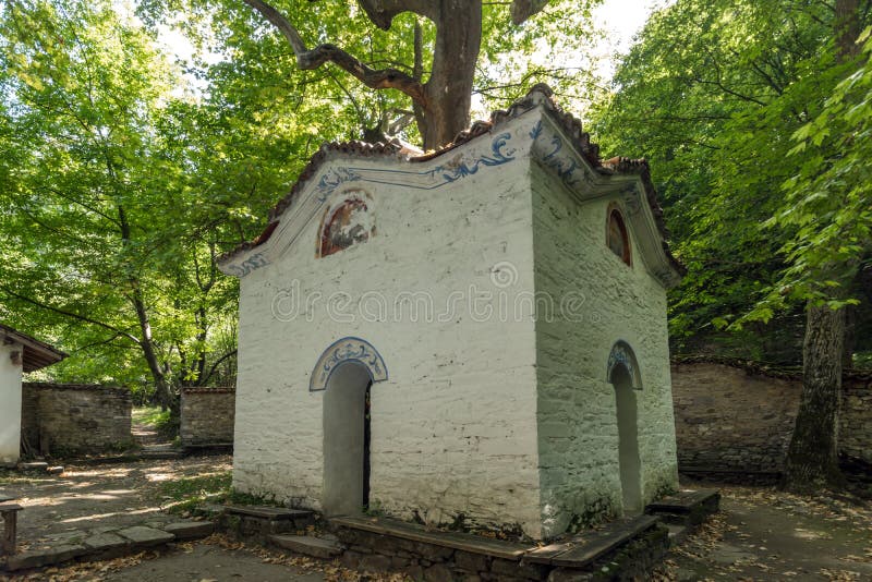 Medieval Church with Spring of water near Bachkovo Monastery, Bulgaria