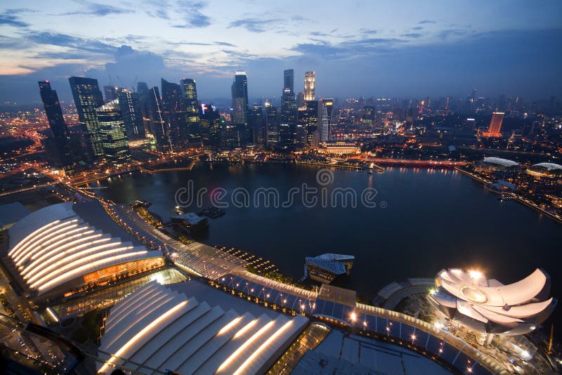 Amazing view of Singapore