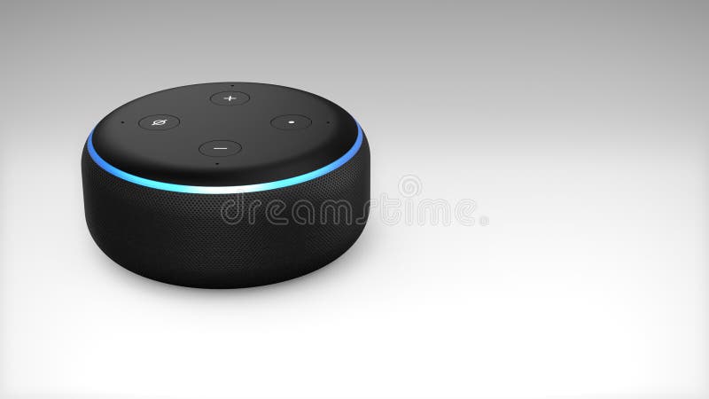 Amazon Alexa Echo Dot 3rd Generation Editorial Photography - Illustration  of sound, music: 129202157