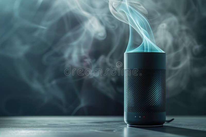 Amazon Echo Speaker Emitting Smoke Stock