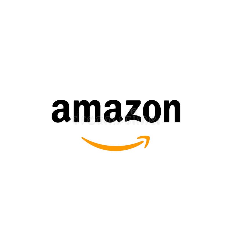 Amazon Logo Editorial Vector Immagine Stock Editoriale