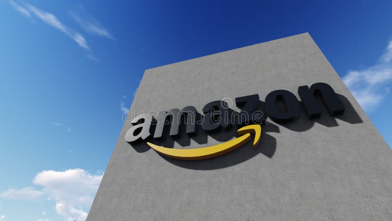 Amazon logo stock images