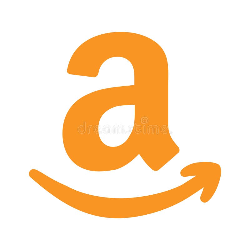 Amazon Shopping Logo Icon Arrow Symbol Vector Illustration Editorial Image Illustration Of Left Cursor