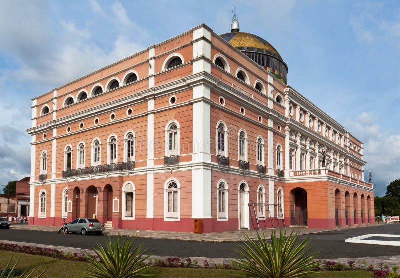 amazonas Brazil Manaus theatre zdjęcie stock amazonas Brazil Manaus theatre zdjęcie stock
