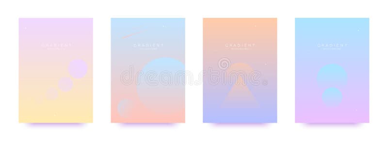Ambiti di provenienza astratti cosmici messi con le pendenze, luna, pianeti, forme royalty illustrazione gratis Ambiti di provenienza astratti cosmici messi con le pendenze, luna, pianeti, forme royalty illustrazione gratis