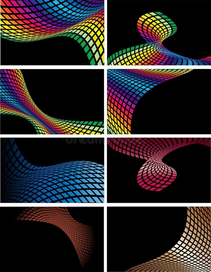 Ambiti di provenienza di semitono astratti illustrazione di stock Ambiti di provenienza di semitono astratti illustrazione di stock