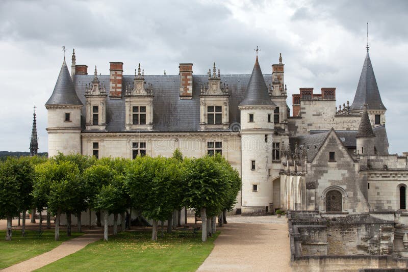 Amboise castle stock photo Amboise castle stock photo