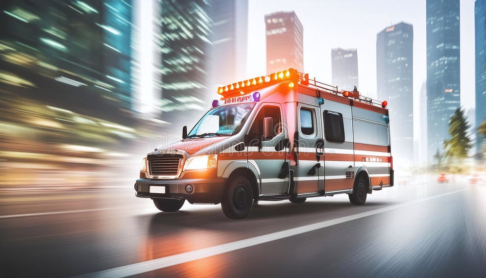 Ambulance Motion Stock Illustrations – 1,234 Ambulance Motion Stock