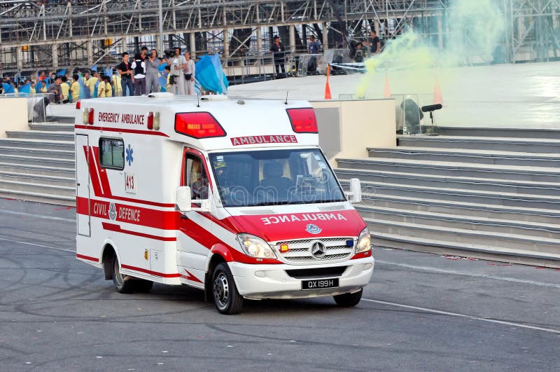 Ambulance at NDP 2009