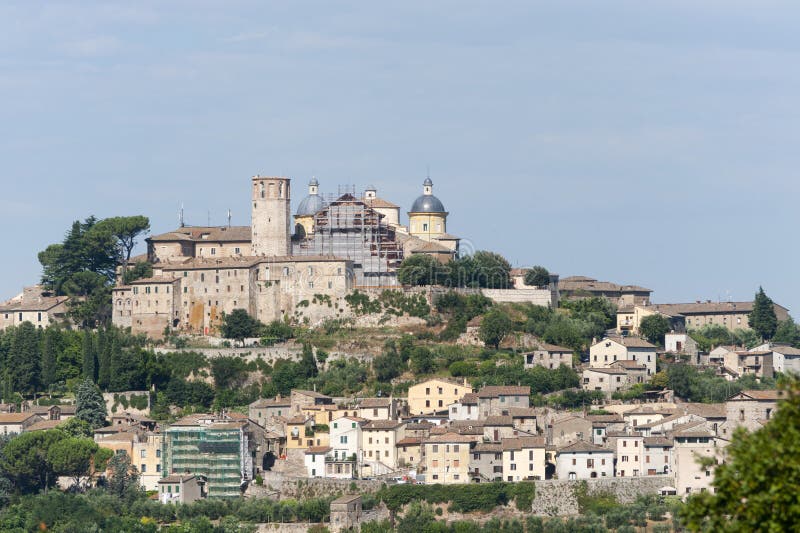 Amelia (Umbria, Italy) the Old Town Stock Photo Image of typical