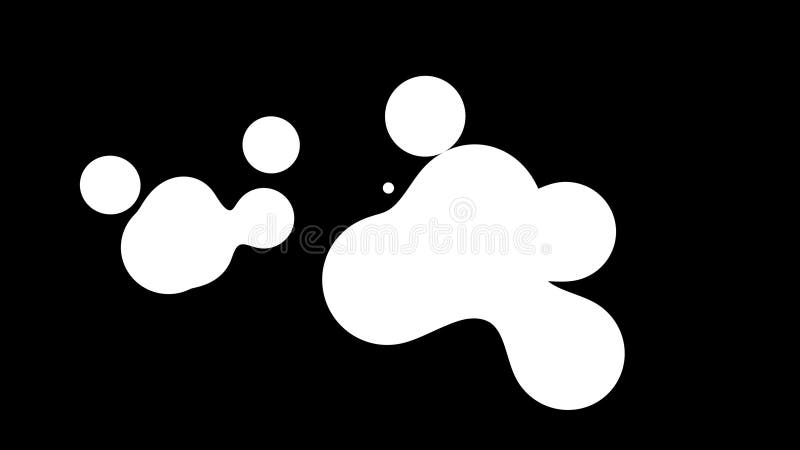 Amender l'arrière-plan abstrait des métaballs comme si le verre tombait ou que des sphères remplies de scintillement fusionnaient illustration de vecteur