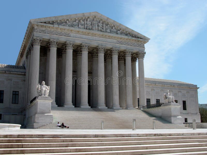 America's Supreme Court royalty free stock photography