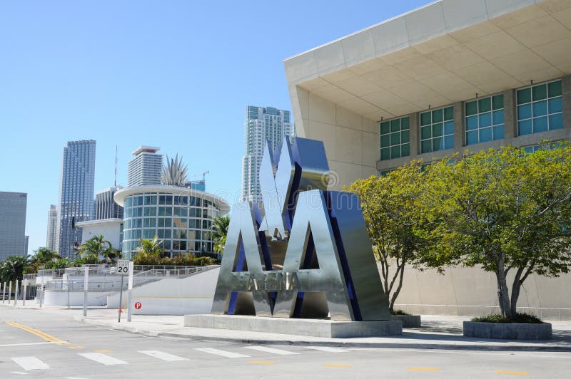American Airlines Arena, Miami Editorial Stock Image - Image of