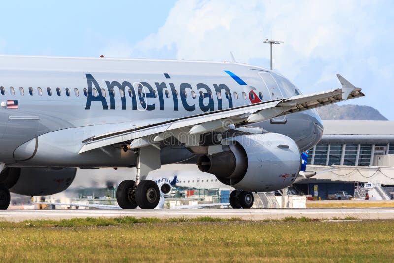 American Airlines flygbuss A319