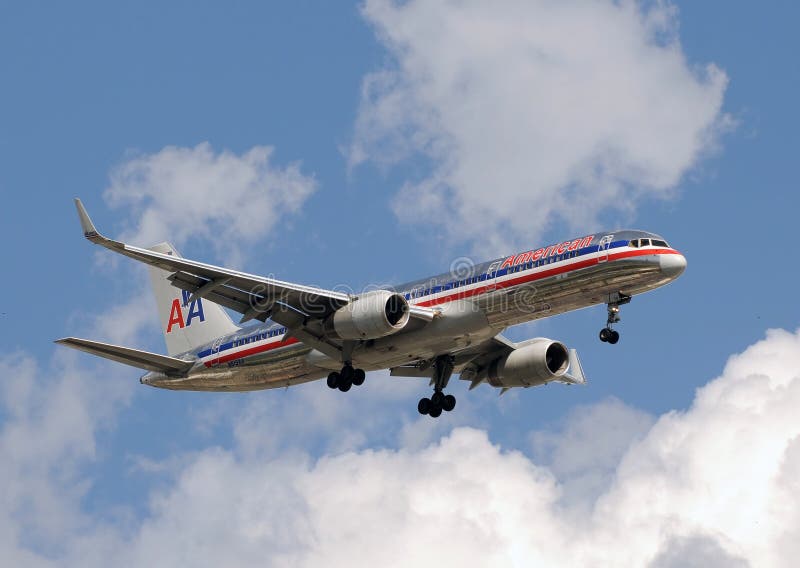 American Airlines passenger jet