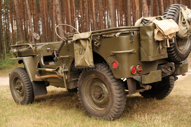 American army car