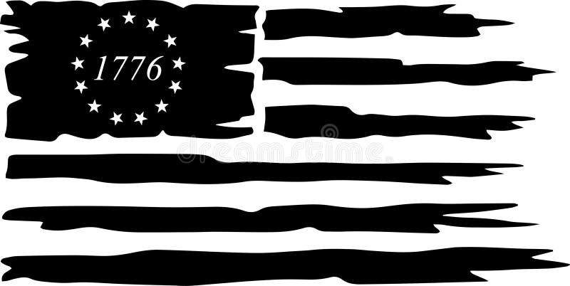1776 Distressed American Flag Stock Illustrations – 22 1776 Distressed ...