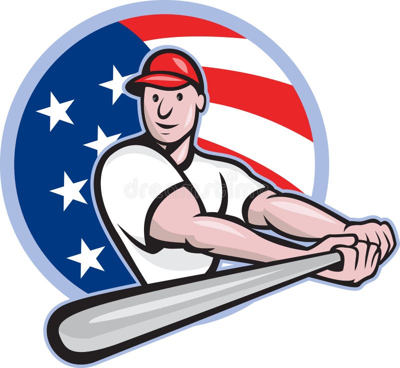 1+ Baseball player american flag Free Stock Photos - StockFreeImages