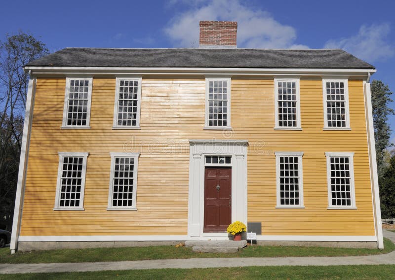 American colonial house
