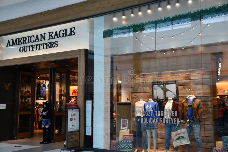 American Eagle Outfitters Store at the Florida Mall in Orlando, Florida ...