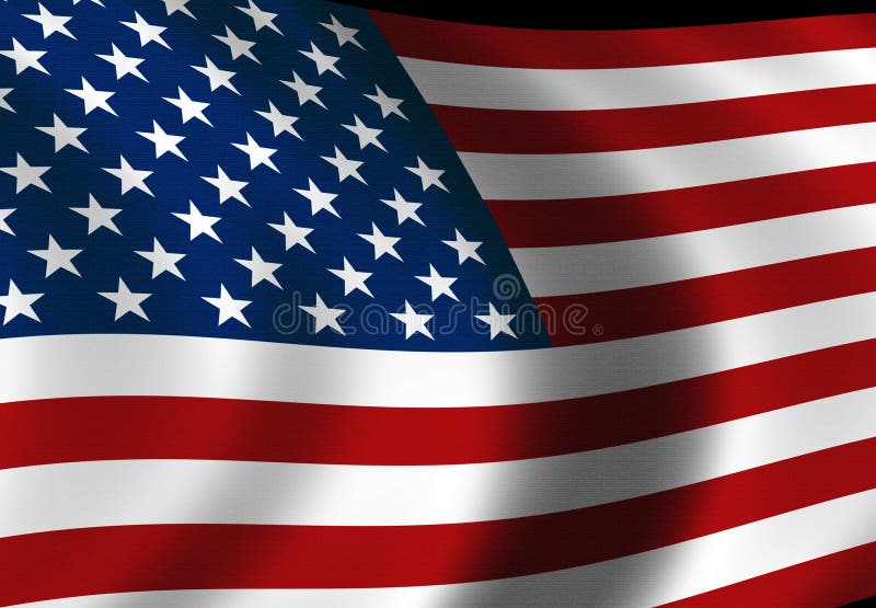 American Flag stock illustration. Illustration of nationality - 2242414