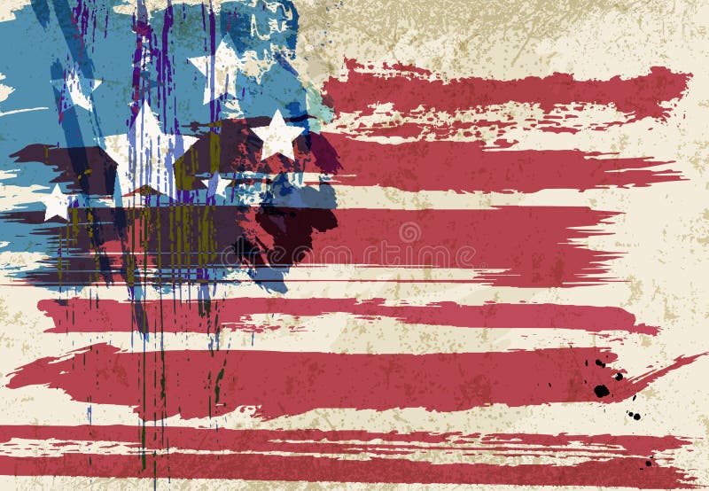 American flag artwork stock illustration American flag artwork stock illustration