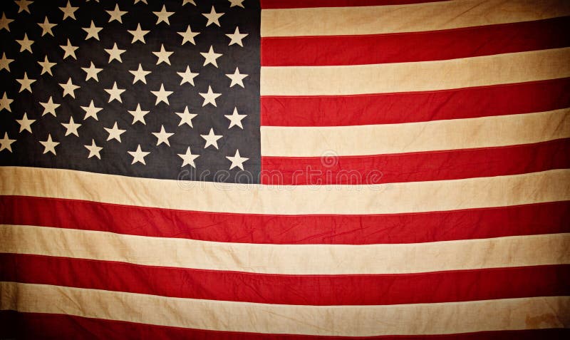 American Flag Background. 