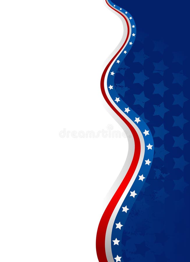 American flag background