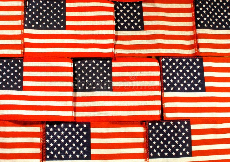 De Americano banderas.