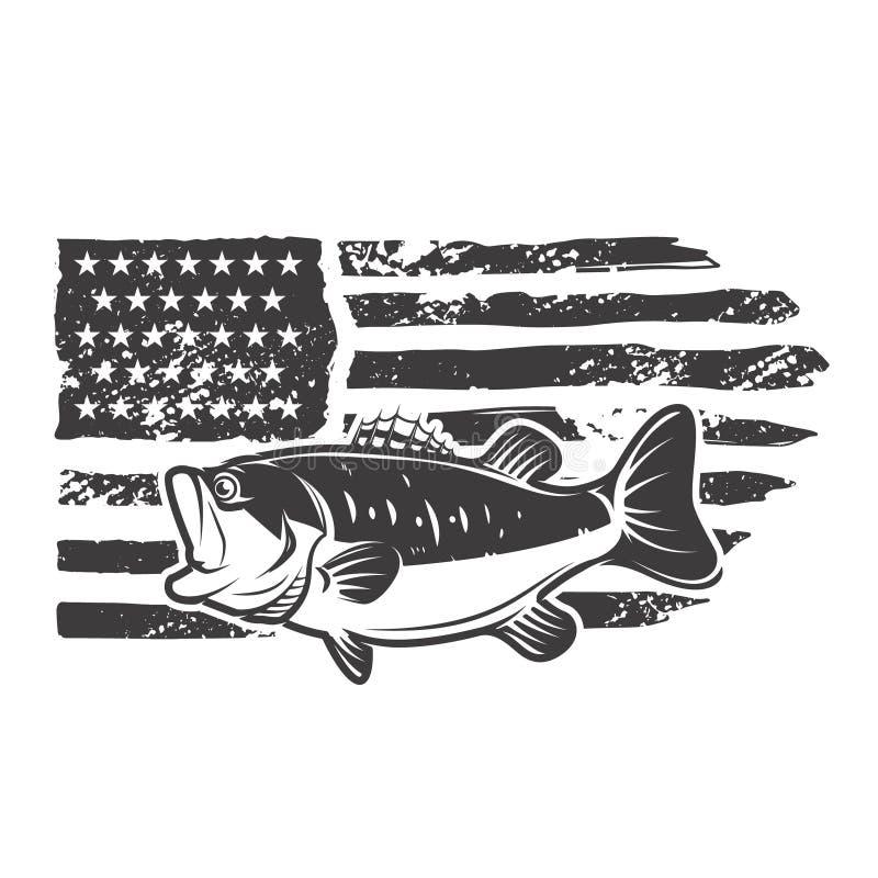 American Flag Bass Fish Stock Illustrations – 45 American Flag Bass Fish  Stock Illustrations, Vectors & Clipart - Dreamstime