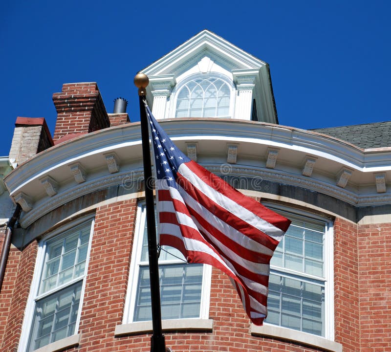 Albums 90+ Images american flag on front of house Stunning