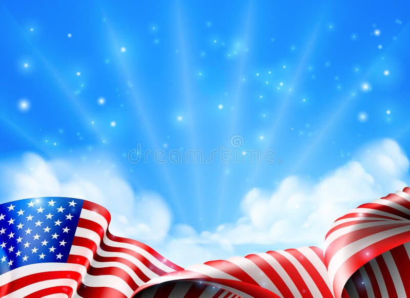 American Flag Background