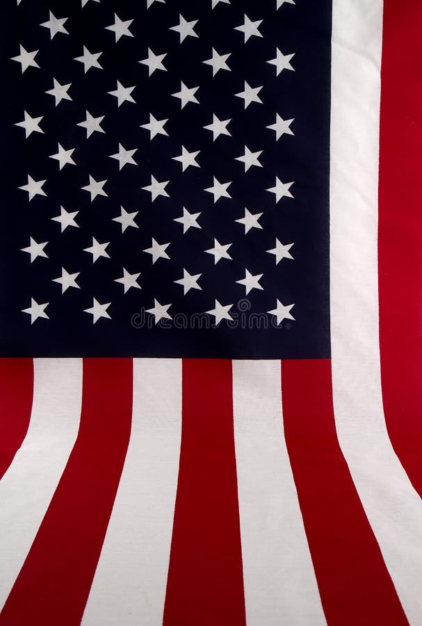 American Flag Spread Out