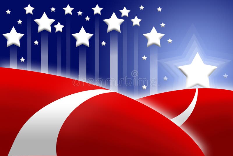 American flag stylized background